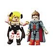 Street Fighter Darkstalkers Minimates: Demetri vs. Morrigan